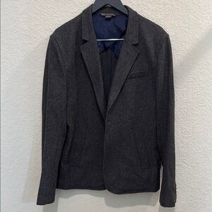 Armani Exchange Men's Gray wool Blazer two button